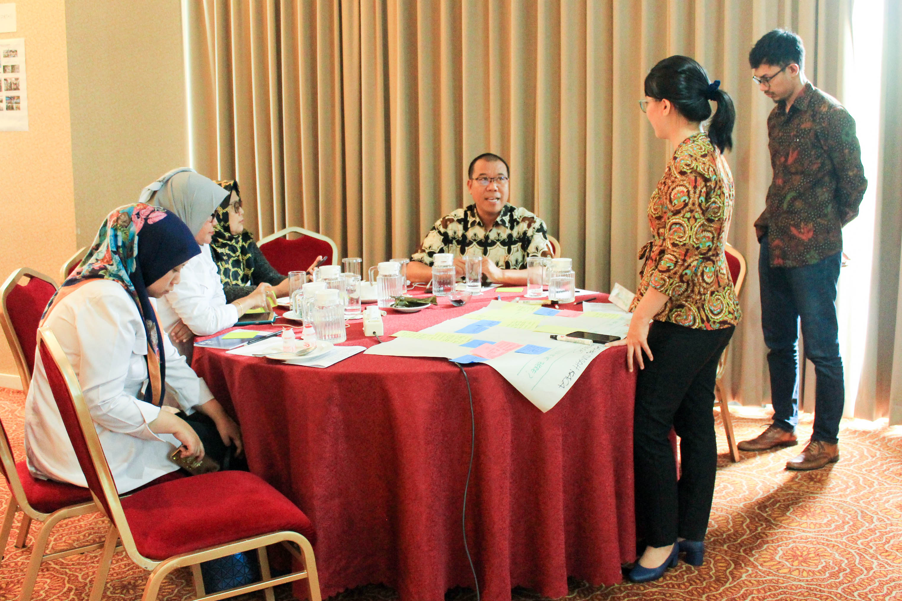 The workshop used Focus Group Discussions (FGD) and the Talanoa dialogue as tools to gather reliable information from national and local government representatives.
