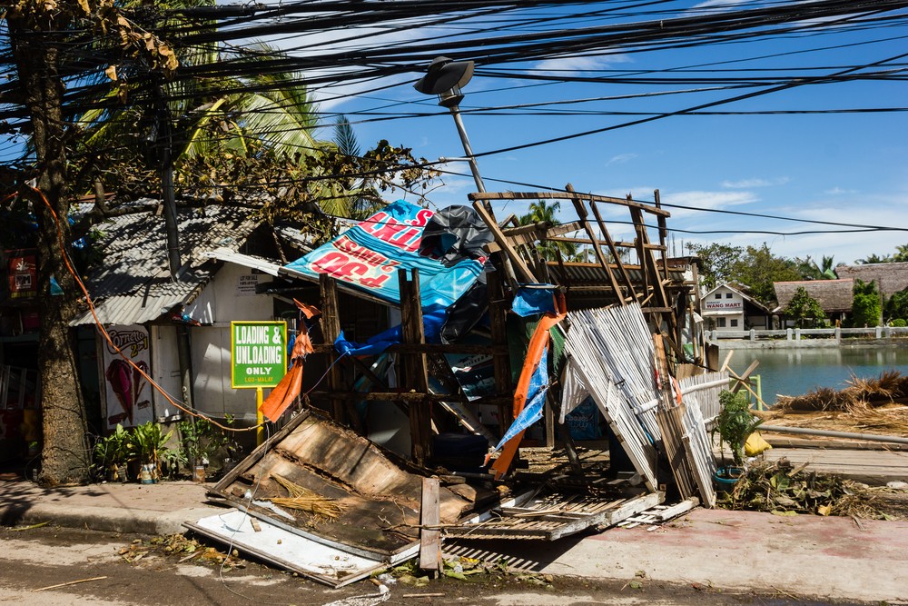 After Typhoon Haiyan ravaged the Philippines, the power sector was one of the hardest hit as 90 per cent of the transmission towers and electricity poles were either toppled or broken in the disaster region. Image: Richard Whitcombe / Shutterstock.com