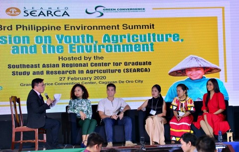 Young agri-env&#039;t champions take center stage at the 3rd PH Environment Summit