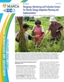Designing a Monitoring and Evaluation System for Climate Change Adaptation Planning and Implementation